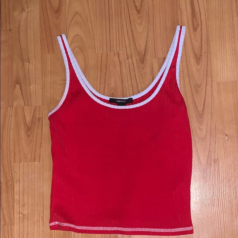 Cropped tank top